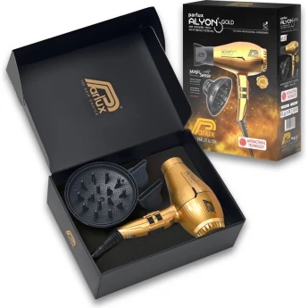 Набор фен Parlux Alyon Gold+диффузор MS