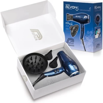 Набор фен Parlux Alyon Night Blue + Diffuser MS