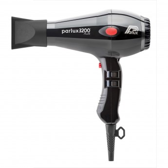Профессиональный фен 1900 Вт Parlux 3200 Compact Черный Профессиональный фен 1900 Вт Parlux 3200 Compact Черный