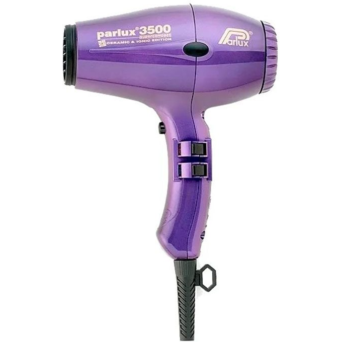 Профессиональный фен Parlux 3500 Ionic Super Compact Ceramic 2000 Ватт Фиолетовый 0901-3500 ion violet Профессиональный фен Parlux 3500 Ionic Super Compact Ceramic 2000 Ватт Фиолетовый 0901-3500 ion violet