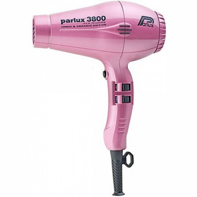 Профессиональный фен Parlux 3800 Eco Friendly Ion Ceramic Pro 2100 Ватт Розовый 0901-3800 pink